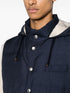 padded hooded gilet